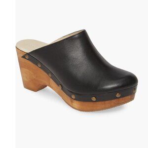 Zorba Black Clogs Cordani Five Worlds Mules Anthropologie Size 7